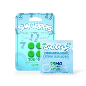 Smurph's 7-Hydroxymitragynine Kratom Extract 25mg Tablets Natural