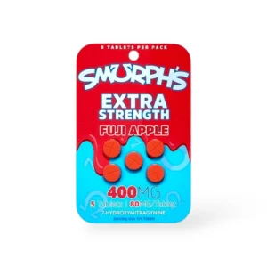 Smurph's Extra Strength 7-Hydroxymitragynine Kratom Extract Tablets Fuji Apple 80mg Per Tablet